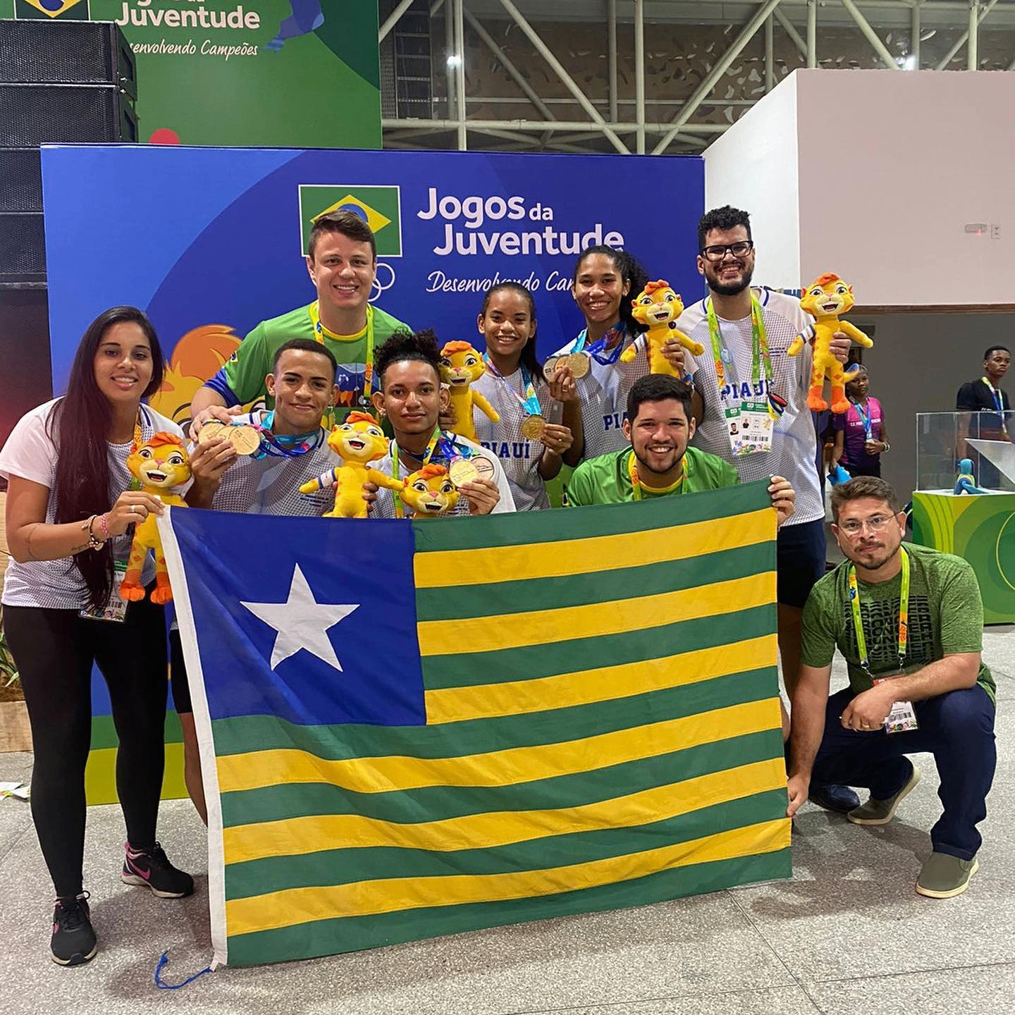 Equipe do IDESBA nos Jogos da Juventude